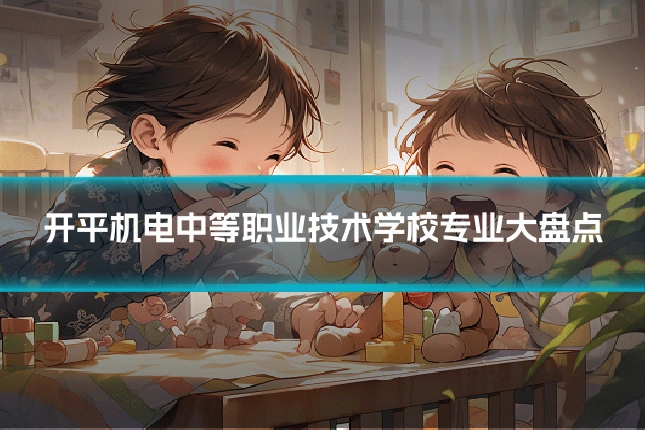 开平机电中等职业技术学校专业大盘点
