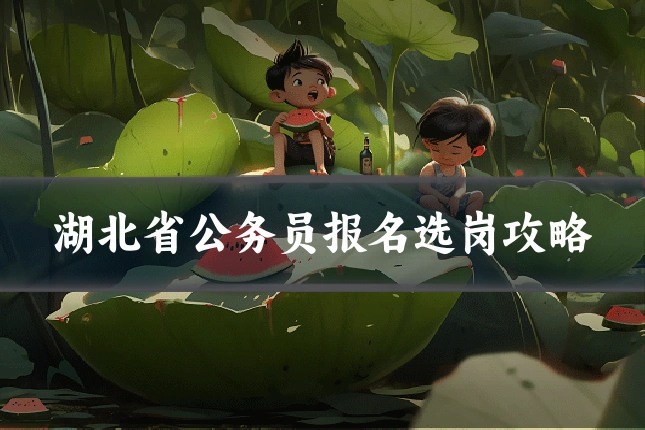 湖北省公务员报名选岗攻略