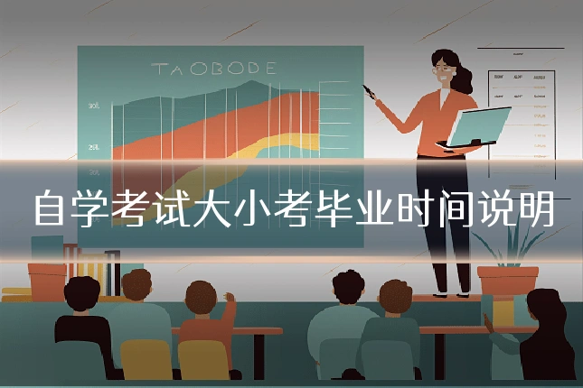 自学考试大小考毕业时间说明