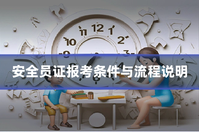 安全员证报考条件与流程说明