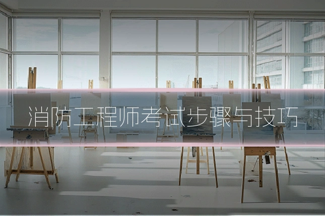 消防工程师考试步骤与技巧