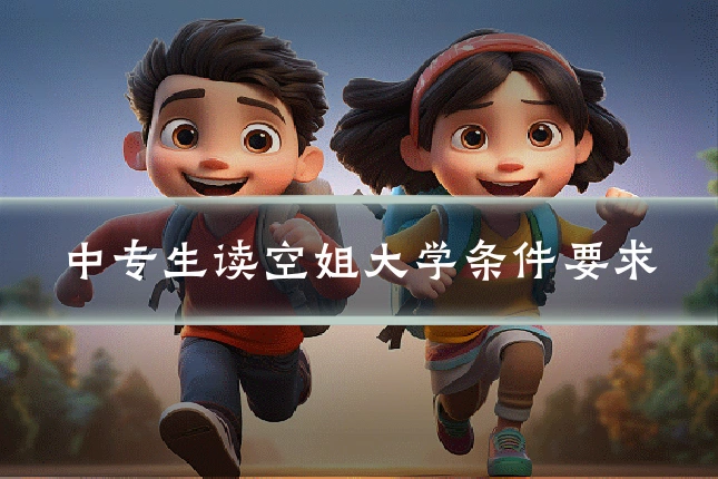 中专生读空姐大学条件要求