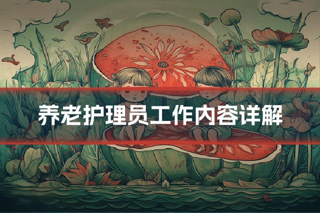 养老护理员工作内容详解