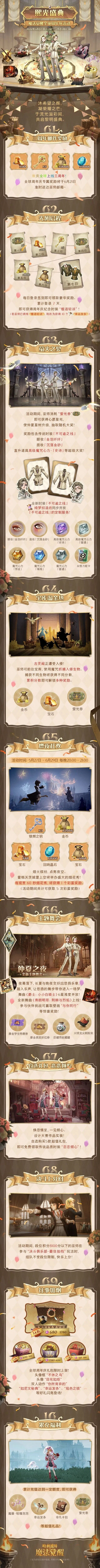 哈利波特魔法觉醒熙光盛典周年庆攻略指南