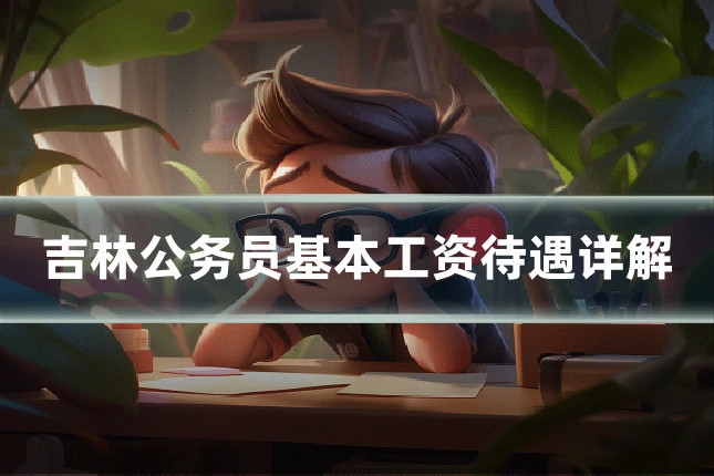 吉林公务员基本工资待遇详解
