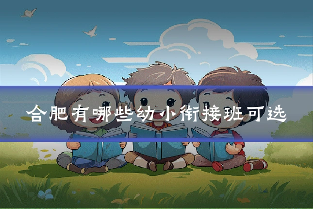 合肥有哪些幼小衔接班可选