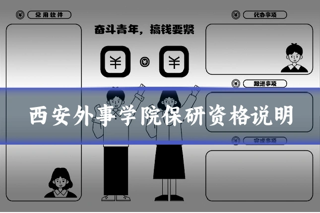 西安外事学院保研资格说明