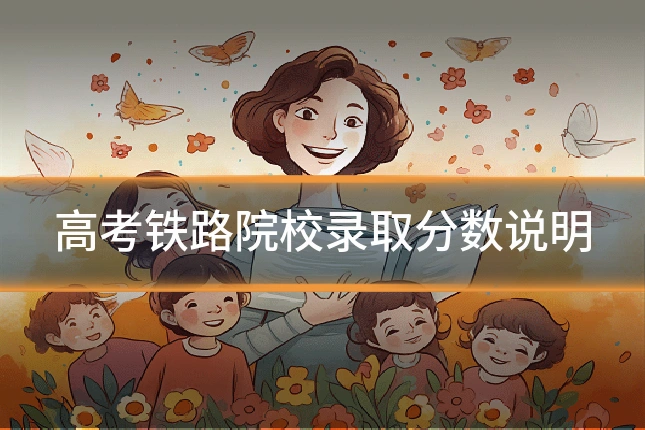 高考铁路院校录取分数说明