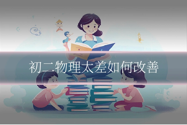 初二物理太差如何改善