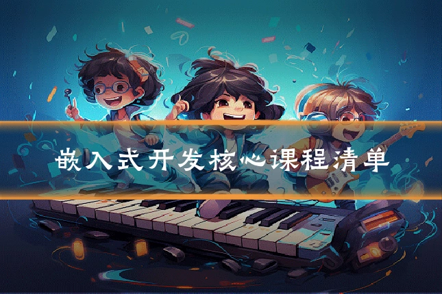嵌入式开发核心课程清单
