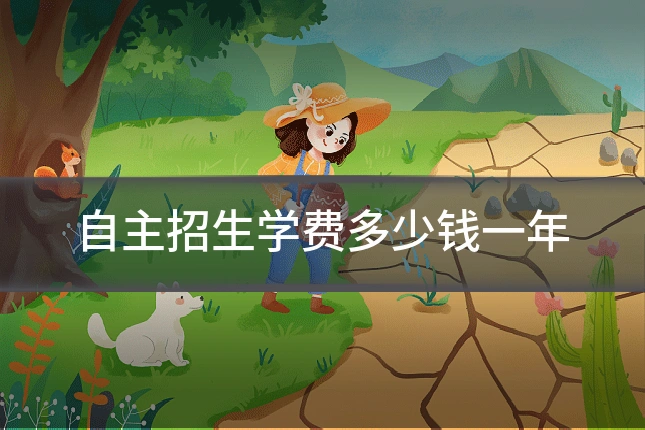 自主招生学费多少钱一年