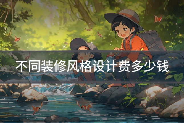 不同装修风格设计费多少钱