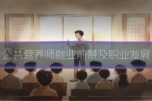 公共营养师就业前景及职业发展