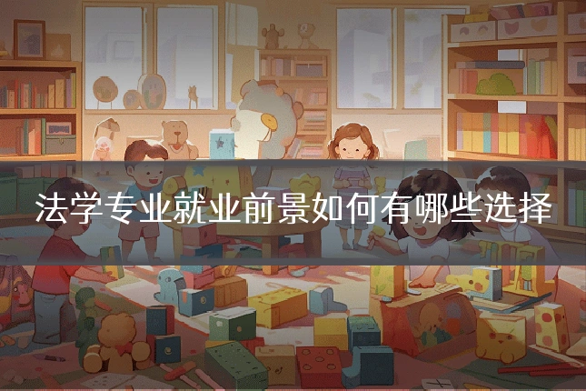 法学专业就业前景如何有哪些选择