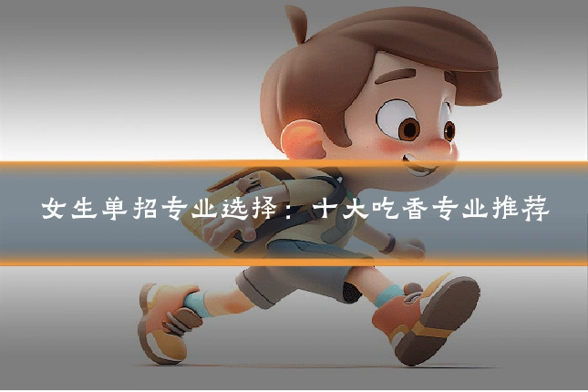 女生单招专业选择：十大吃香专业推荐