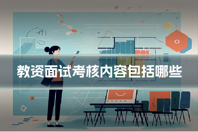 教资面试考核内容包括哪些