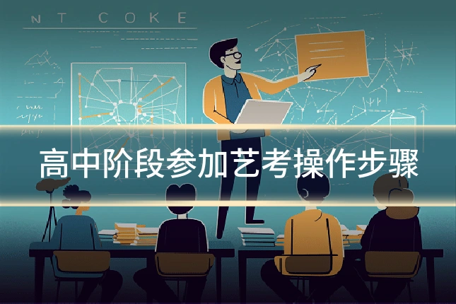 高中阶段参加艺考操作步骤