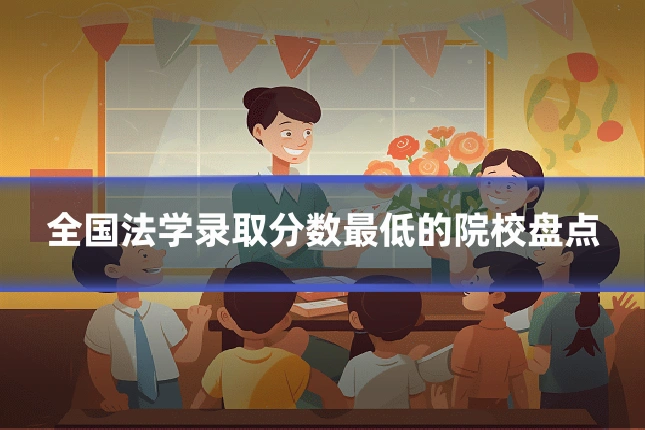 全国法学录取分数最低的院校盘点