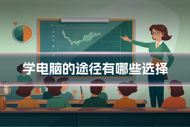 学电脑的途径有哪些选择