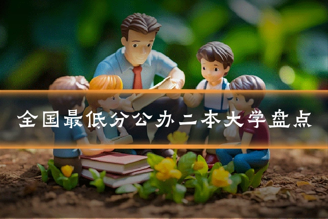 全国最低分公办二本大学盘点