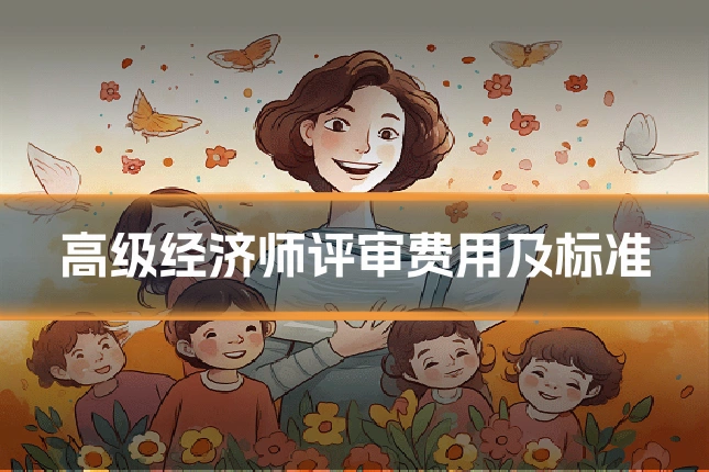 高级经济师评审费用及标准