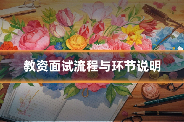 教资面试流程与环节说明