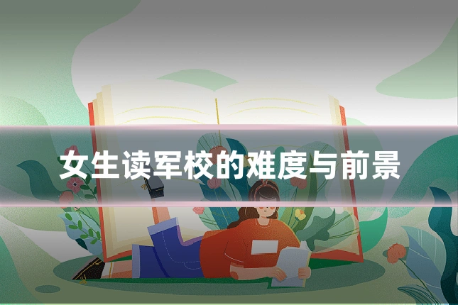 女生读军校的难度与前景