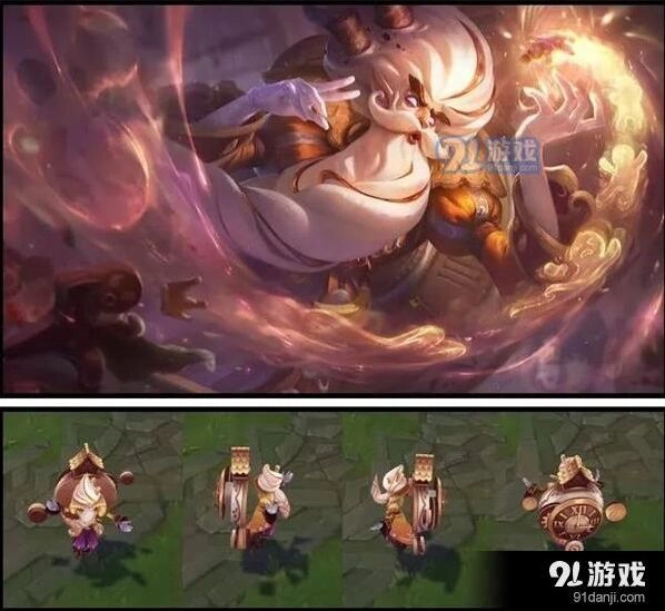 英雄联盟基兰糖果大战皮肤分析