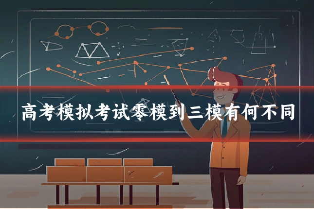 高考模拟考试零模到三模有何不同