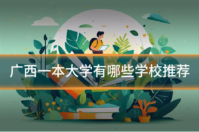 广西一本大学有哪些学校推荐