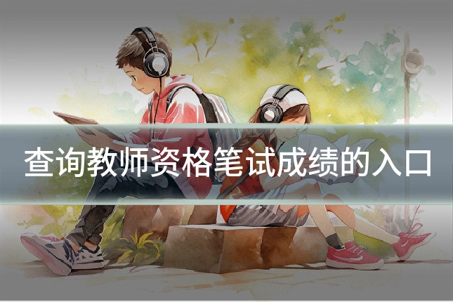 查询教师资格笔试成绩的入口