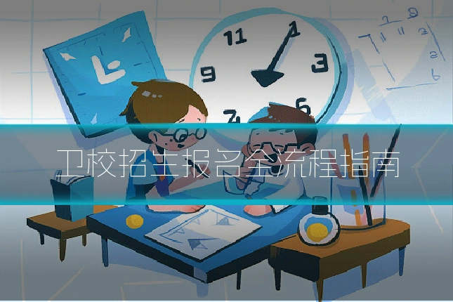 卫校招生报名全流程指南