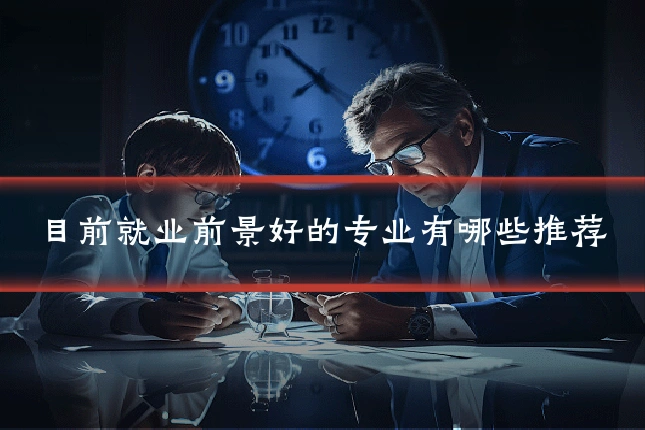 目前就业前景好的专业有哪些推荐