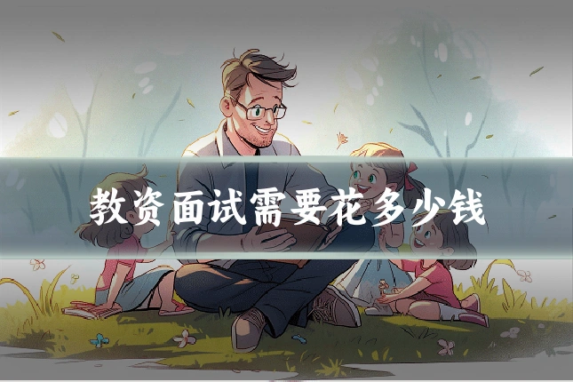 教资面试需要花多少钱