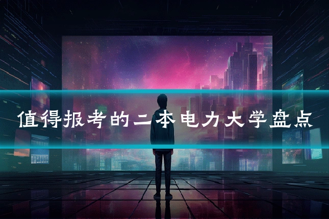 值得报考的二本电力大学盘点