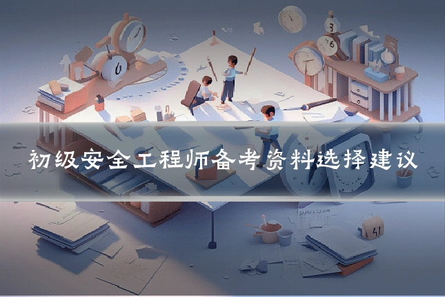 初级安全工程师备考资料选择建议