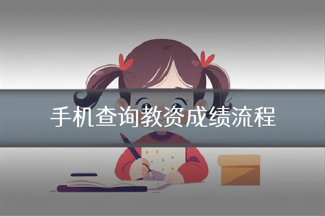 手机查询教资成绩流程