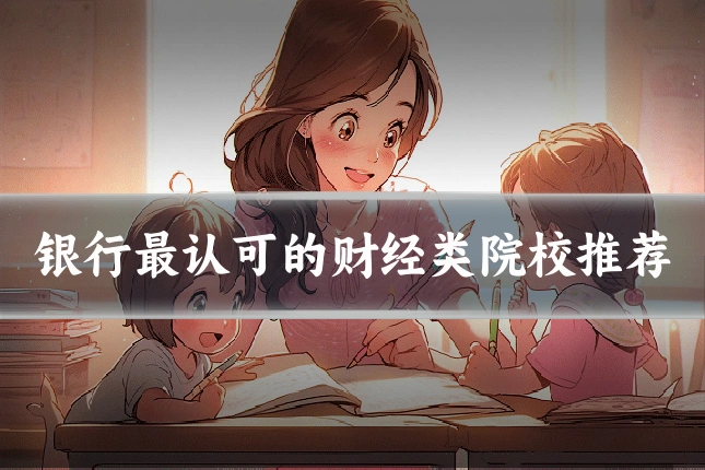 银行最认可的财经类院校推荐