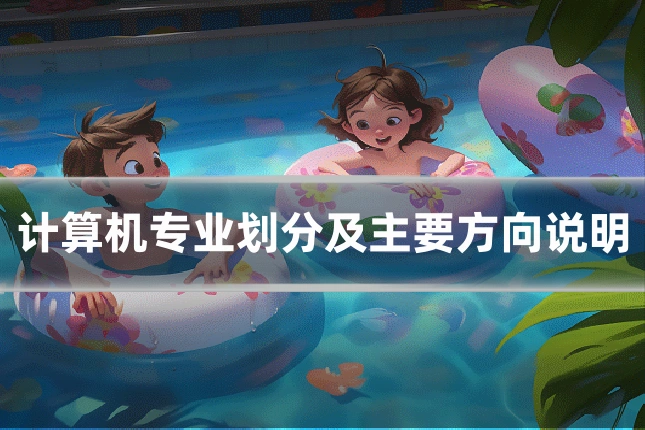 计算机专业划分及主要方向说明