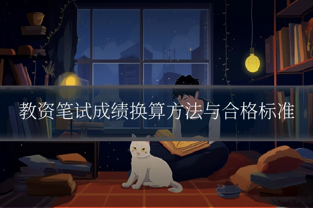 教资笔试成绩换算方法与合格标准