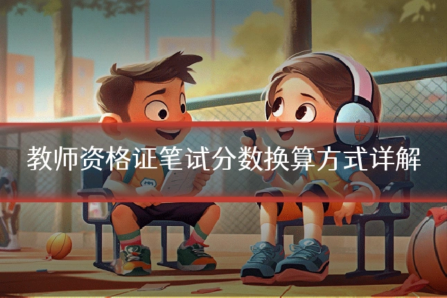 教师资格证笔试分数换算方式详解