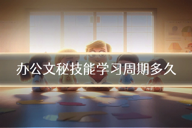 办公文秘技能学习周期多久