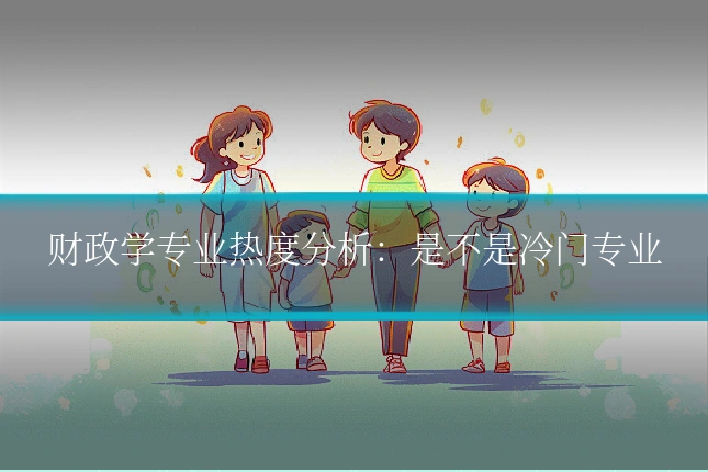 财政学专业热度分析:是不是冷门专业