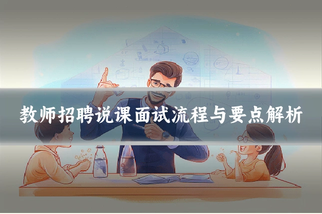 教师招聘说课面试流程与要点解析