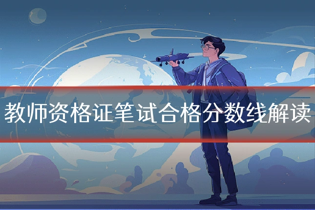 教师资格证笔试合格分数线解读