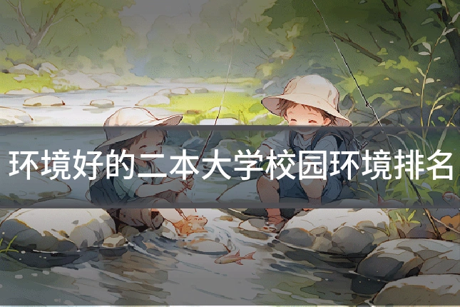 环境好的二本大学校园环境排名