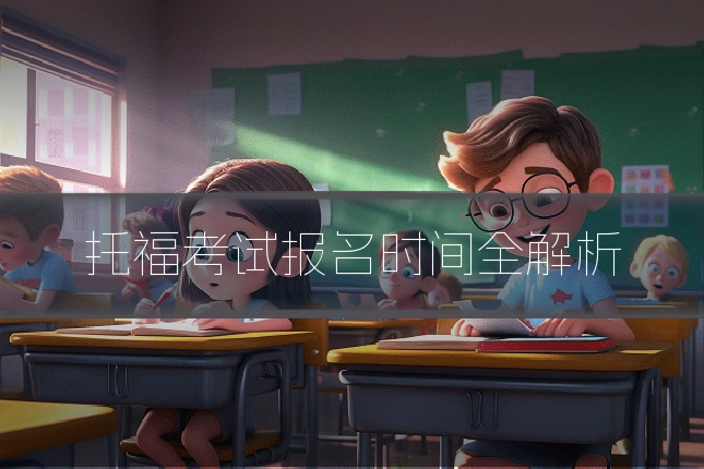托福考试报名时间全解析