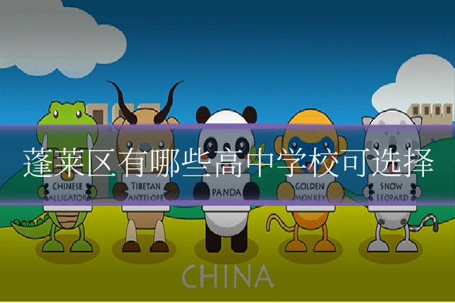 蓬莱区有哪些高中学校可选择