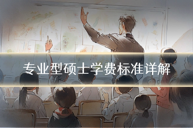 专业型硕士学费标准详解