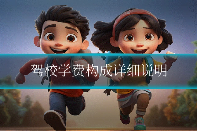 驾校学费构成详细说明